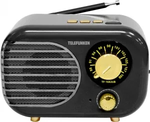 Радиоприемник Telefunken TF-1682UB Black/Gold фото