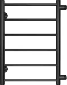 Полотенцесушитель Terminus Аврора П6 400x600 RAL 9005 бп (черный) фото