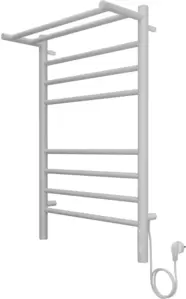 TERMINUS Аврора П8 500х800 с полкой quick touch RAL 9003 (матовый белый)