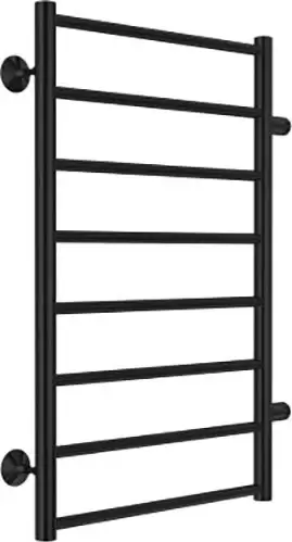 TERMINUS Аврора П8 500x800 (9005 матовый, боковое подключение 50)