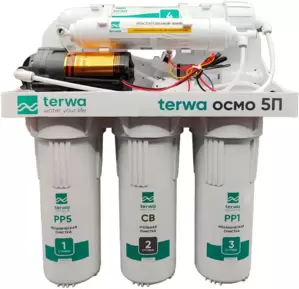 Система обратного осмоса Terwa Осмо 5П (с помпой) фото