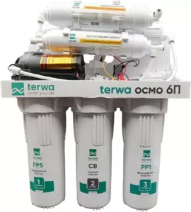 Система обратного осмоса Terwa Осмо 6П фото