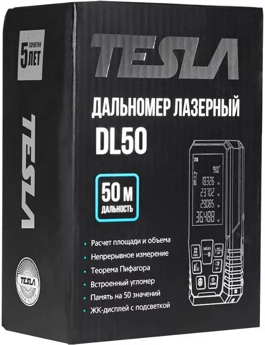 Лазерный дальномер Tesla DL50 фото
