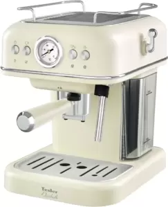 Рожковая кофеварка Tesler ECM-245 beige фото
