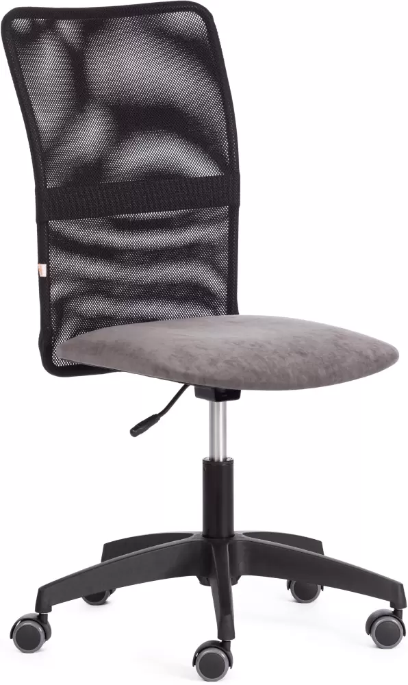 Tetchair 29/W-11 (флок/ткань, серый/черный)