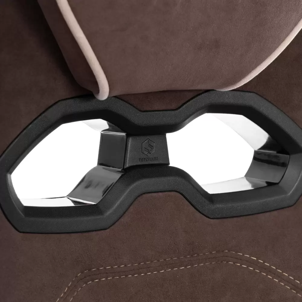 Игровое кресло TetChair Arena metalBL (велюр, коричневый/бежевый, 6/7) фото