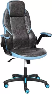 Кресло TetChair Bazuka (серый/голубой) фото