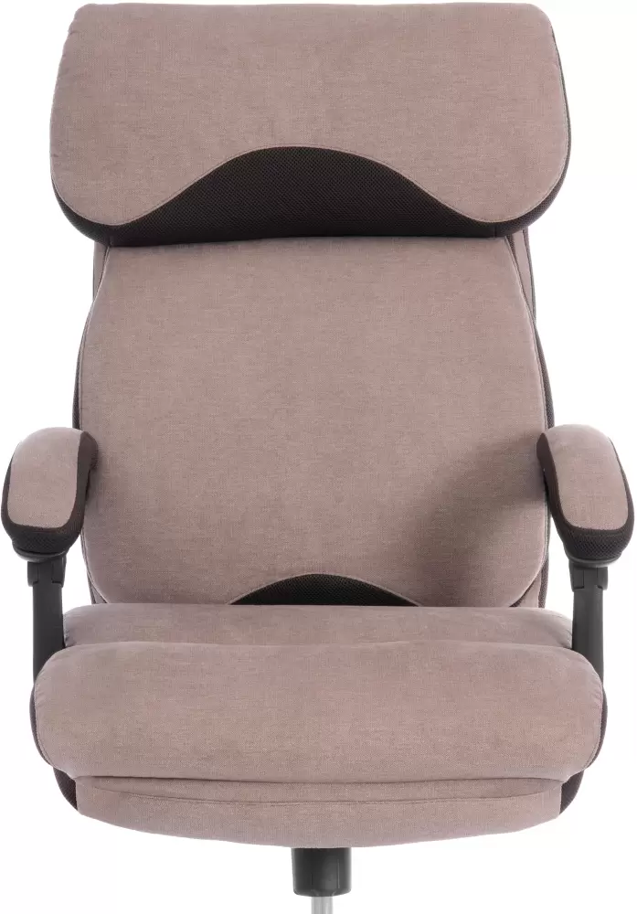 Кресло офисное Tetchair Chief metalBL (ткань, светло-коричневый, KUB 03/TW-24) фото
