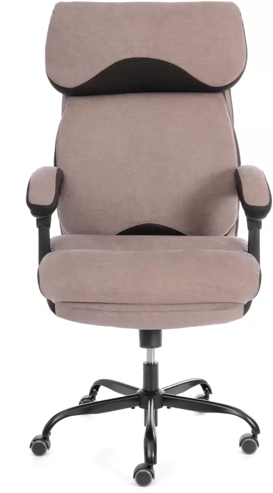 Кресло офисное Tetchair Chief metalBL (ткань, светло-коричневый, KUB 03/TW-24) фото