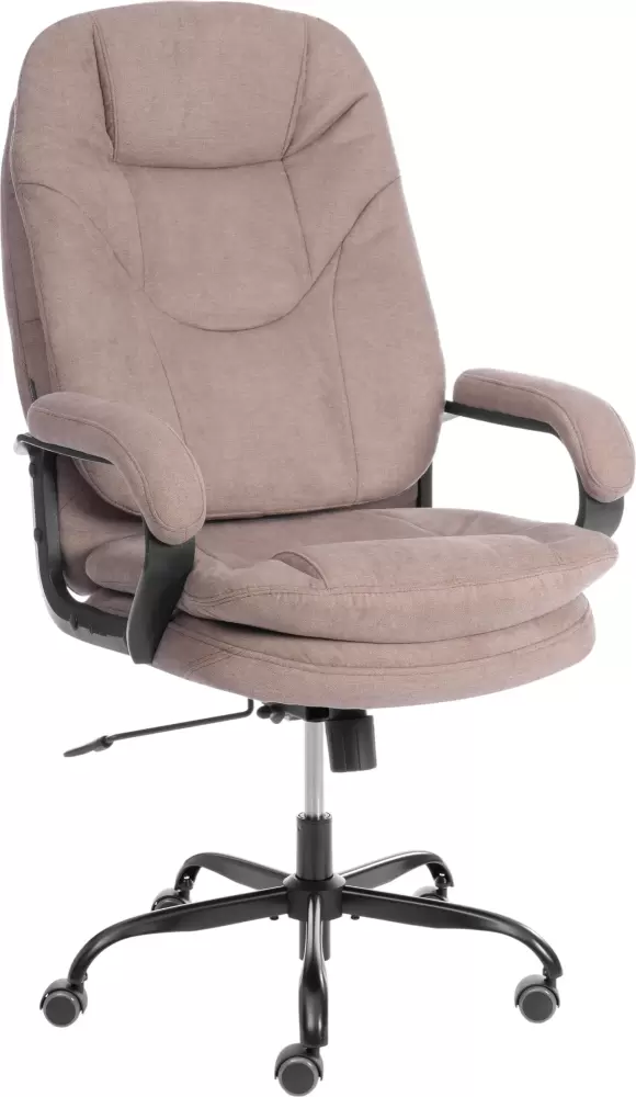 Tetchair Comfort Lux (22) metalBL (ткань, светло-коричневый, KUB 03)
