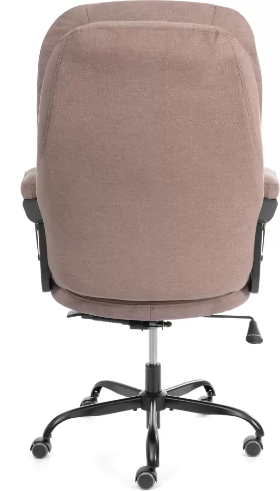 Офисное кресло TetChair Comfort Lux (22) metalBL (ткань, светло-коричневый, KUB 03) фото