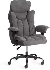 Кресло офисное Tetchair Comfy BL (ткань/серый) фото