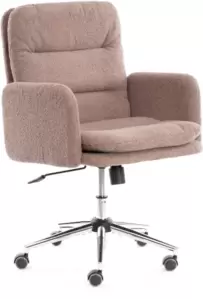 Tetchair Dover (хром/букле/коричневый)