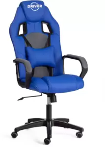 Игровое кресло TetChair Driver ткань (синий/серый 36-39/TW-12) фото