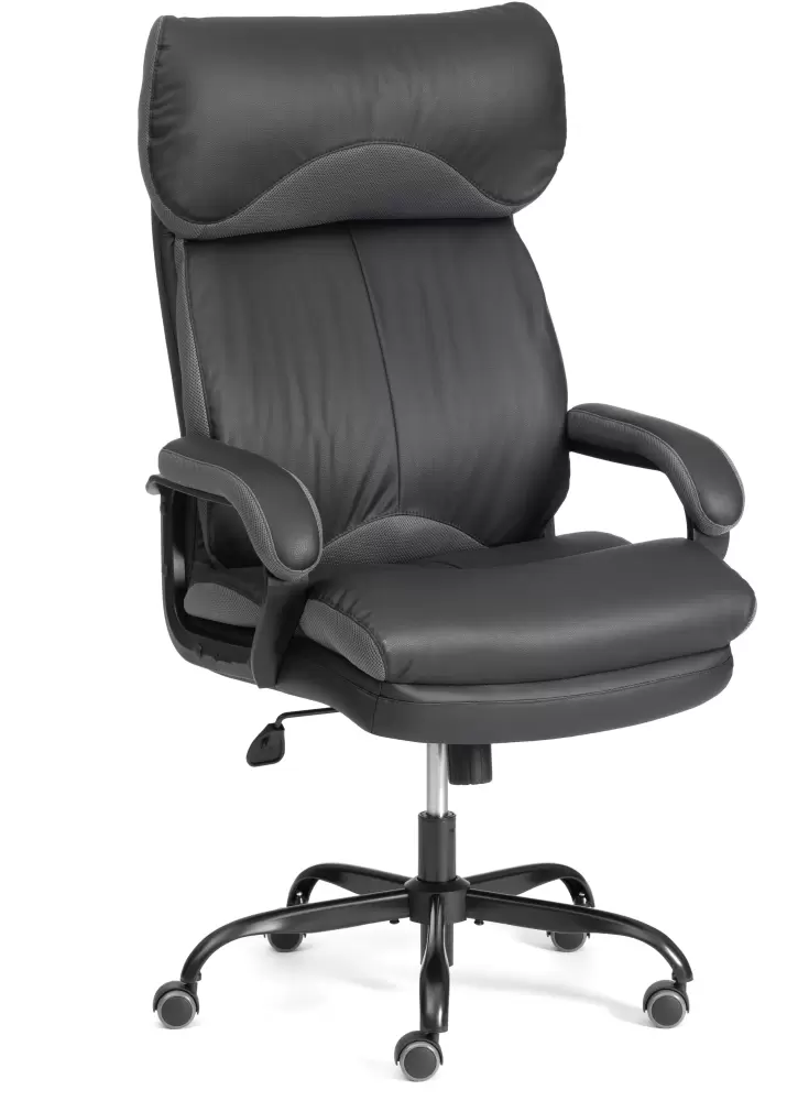 Tetchair Duke metal BL (черный/серый)