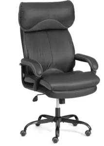 Tetchair Duke metal BL (черный/серый)