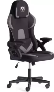 Игровое кресло Tetchair iBear (ткань, черный/серый) фото