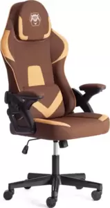 Игровое кресло TetChair iBear (ткань, коричнево-бежевый) фото