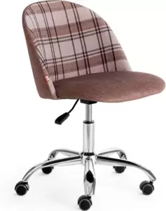 Офисное кресло TetChair Melody (ткань, зеленый Scotch 3/зеленый Scotch 4/коричневый Scotch 1) фото