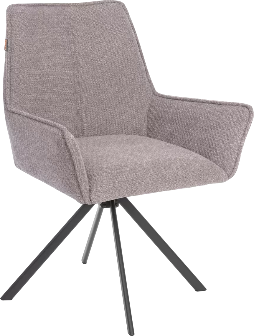 Tetchair Мурано (хром, велюр/букле (HYP), бежевый)