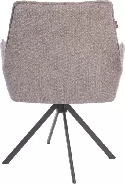 Офисный стул Tetchair Мурано (хром, велюр/букле (HYP), бежевый) фото