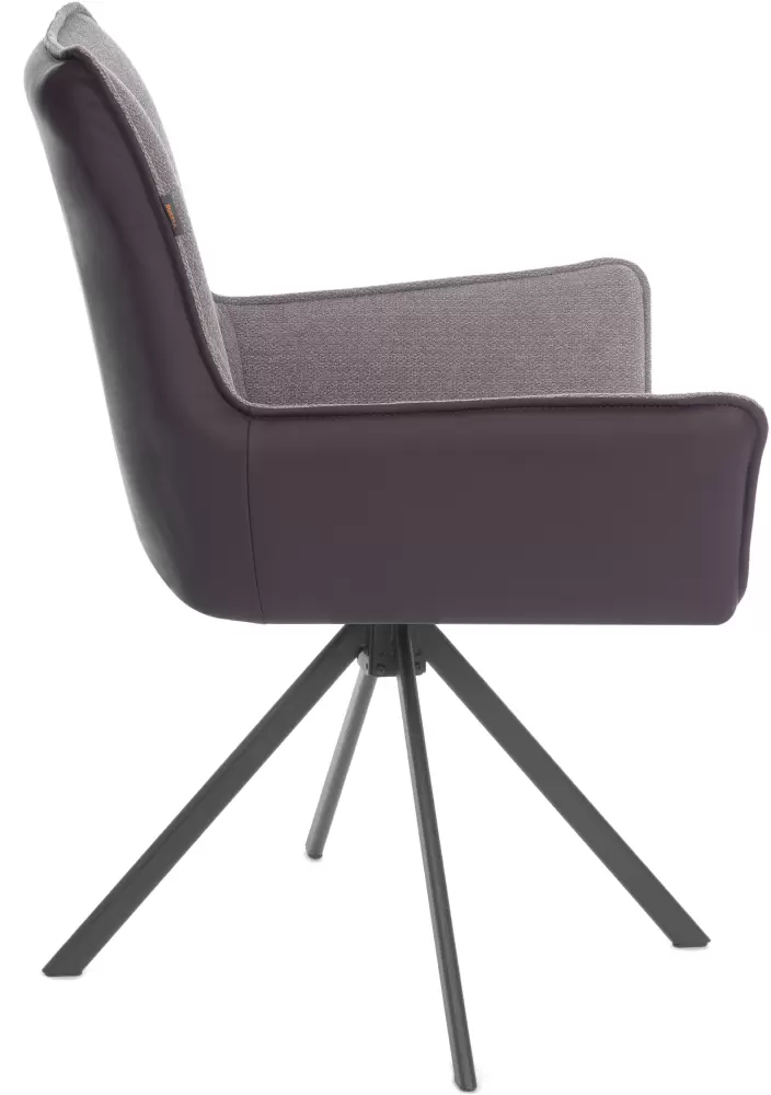 Офисный стул Tetchair Мурано опора 360 (велюр/букле (HYP), экокожа, бежевый/коричневый) фото