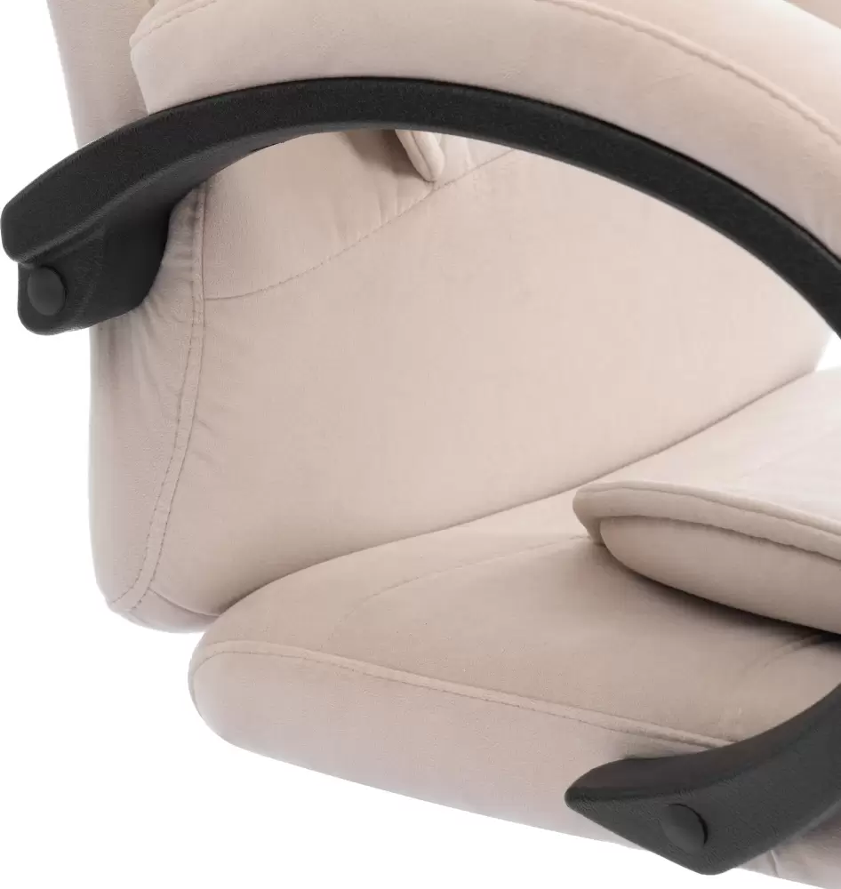 Офисное кресло TetChair Oreon metalBL (велюр бежевый, 7) фото