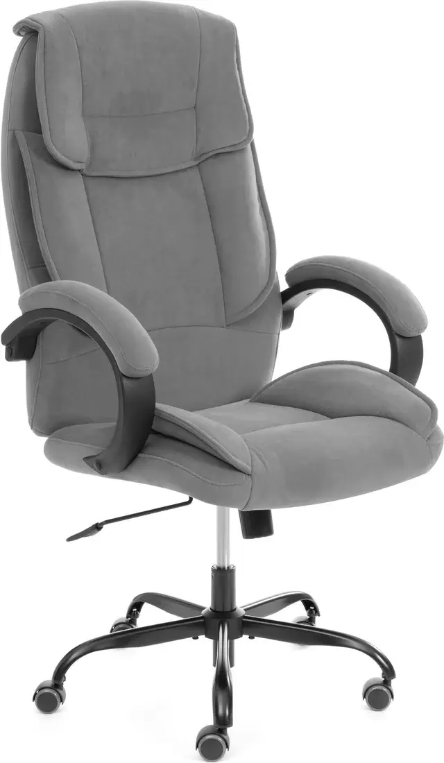 Tetchair Oreon metalBL (велюр серый, 29)