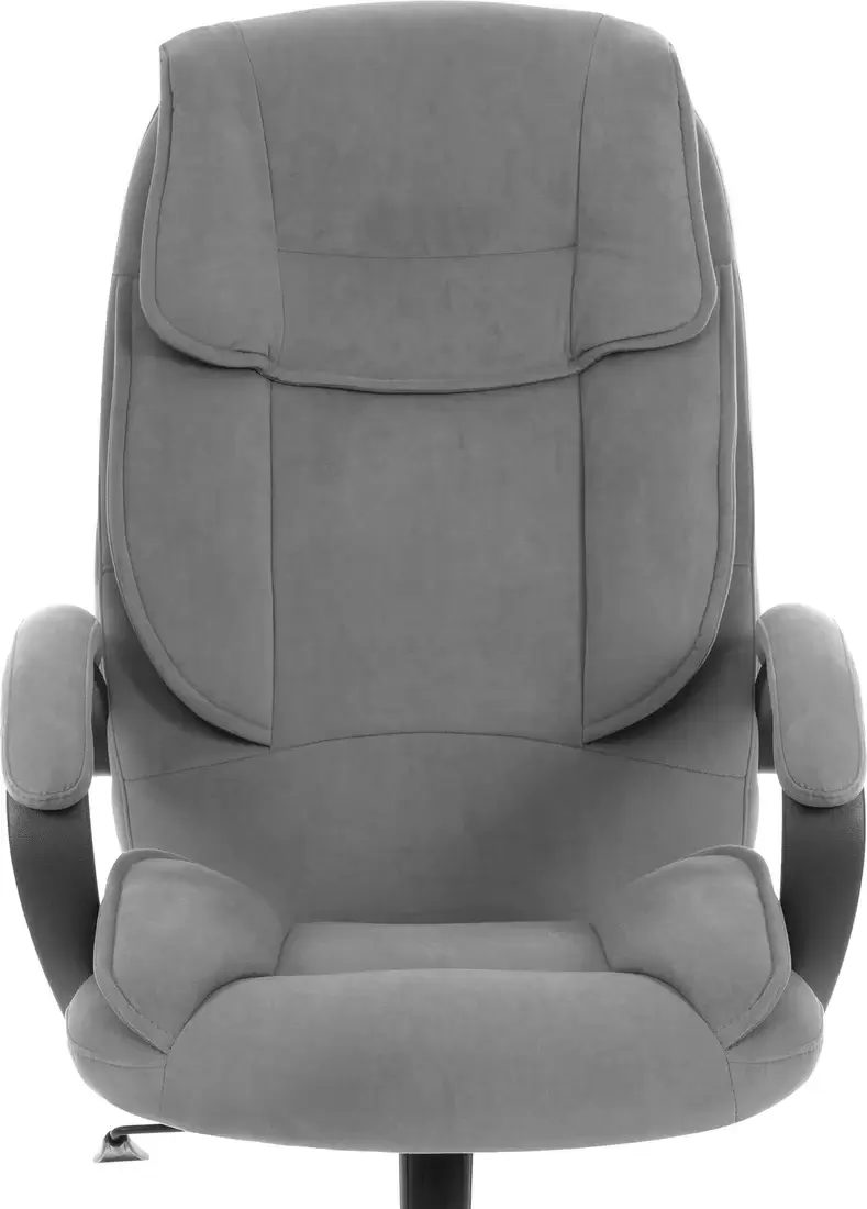 Офисное кресло Tetchair Oreon metalBL (велюр серый, 29) фото