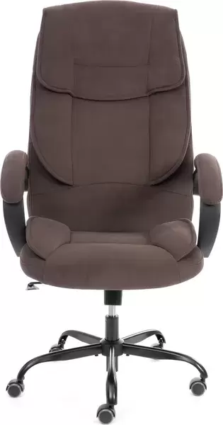 Офисное кресло TetChair Oreon metalBL велюр (коричневый, 6) фото 3