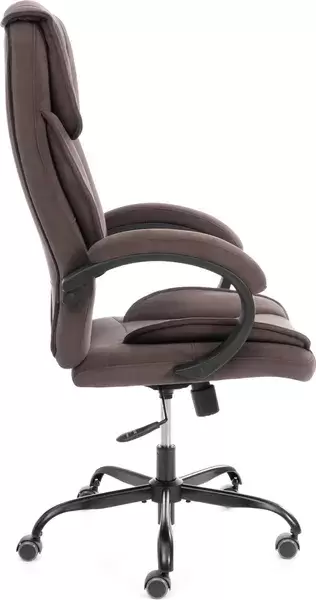 Офисное кресло TetChair Oreon metalBL велюр (коричневый, 6) фото 4