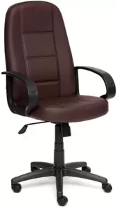 Офисное кресло TetChair СН747 (кожзам коричневый) фото