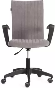 Офисное кресло TetChair Spark флок (серый)
