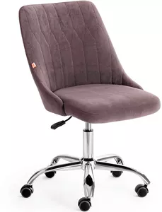 Кресло TetChair Swan (флок, серый) фото