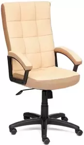 Компьютерное кресло TetChair Trendy (экокожа/ткань, бежевый/бронзовый) фото