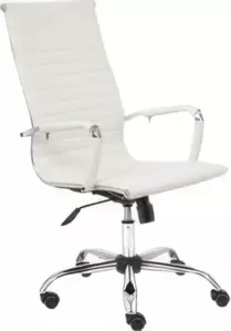 Офисное кресло TetChair Urban (кожзам, белый) фото
