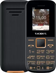 Мобильный телефон TeXet TM-202 (черный)