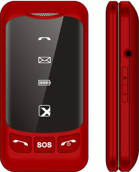 Мобильный телефон TeXet TM-B419 (красный) фото 2