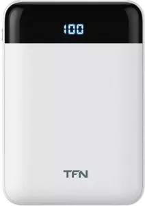 Портативное зарядное устройство TFN Mini LCD 10000mAh White фото