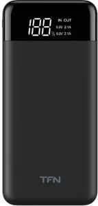 Портативное зарядное устройство TFN Slim Duo LCD 10000mAh Black фото