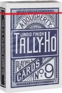 Игральные карты Tally-Ho Standard Index Fan Blue 1006704-b фото
