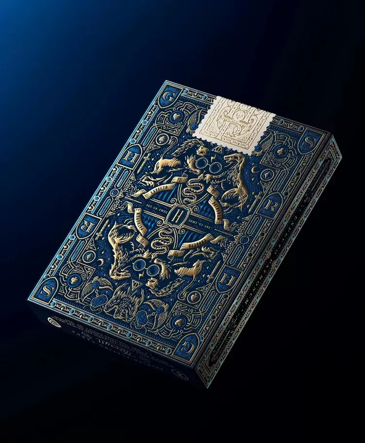 Игральные карты Theory 11 Harry Potter Deck - Blue. Raven Claw T1159 фото