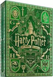 Игральные карты Theory 11 Harry Potter Deck - Green. Slytherin T1157 фото
