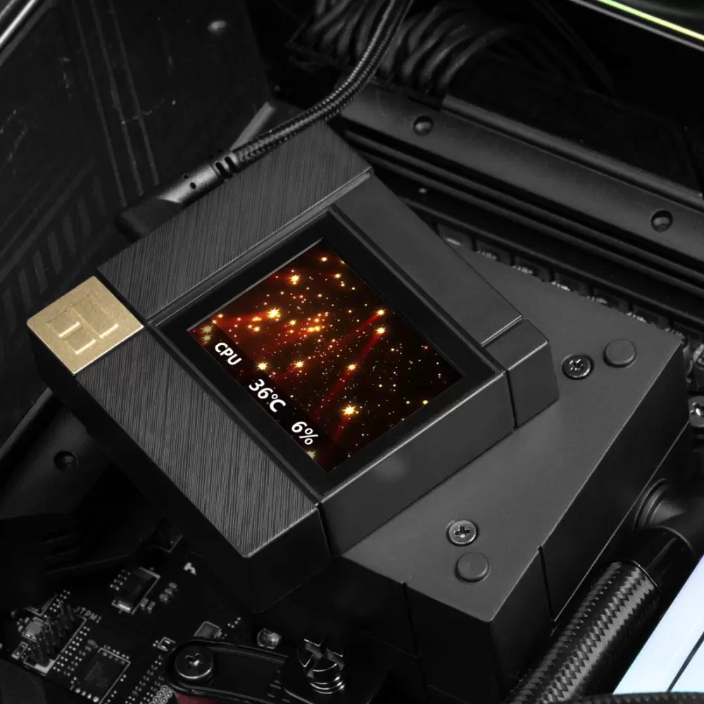 Система жидкостного охлаждения для процессора Thermalright Core Matrix 240 Vision ARGB (черный) фото