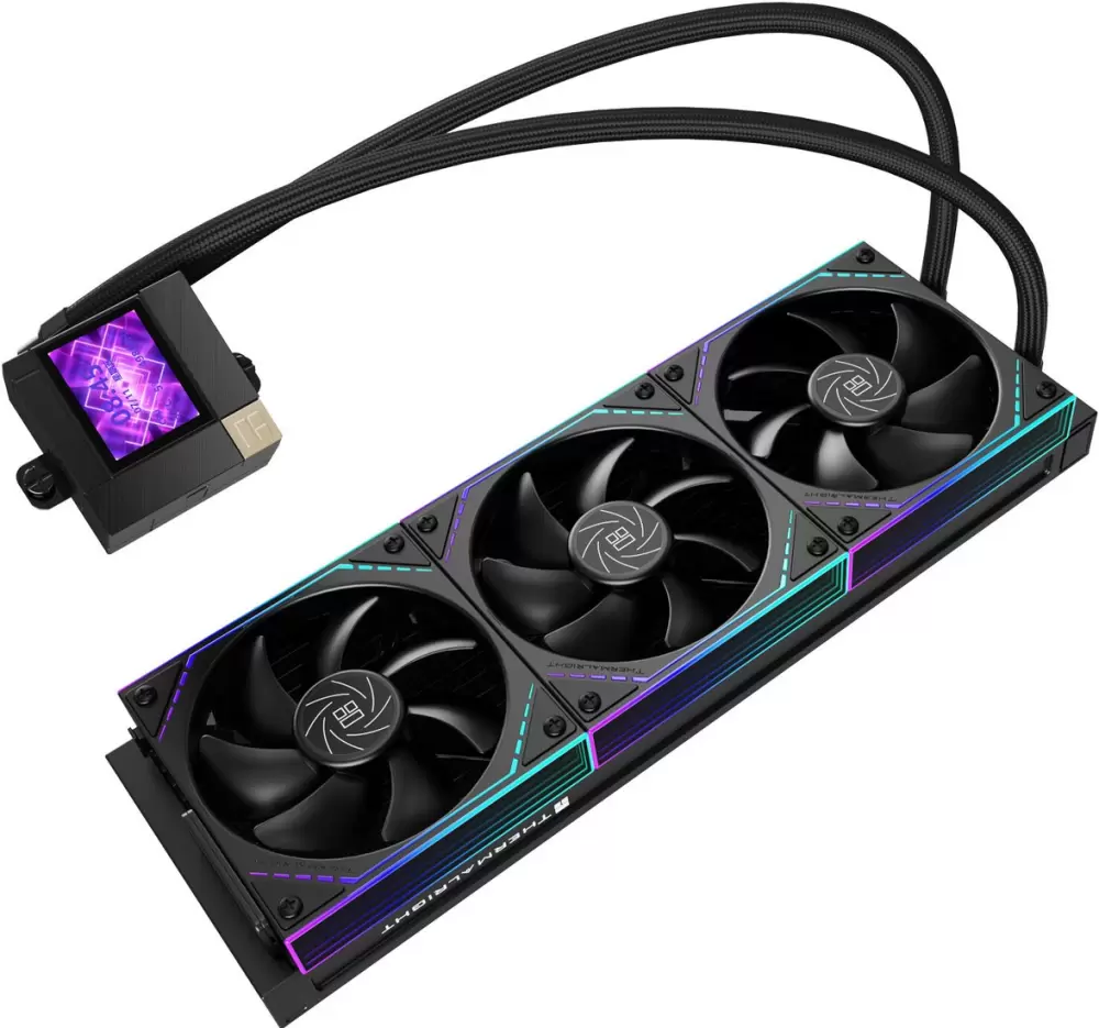 Система жидкостного охлаждения для процессора Thermalright Core Matrix 360 Vision ARGB (черный) фото