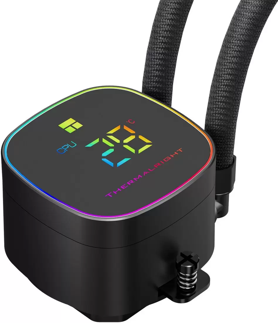 Система жидкостного охлаждения Thermalright Frozen Horizon 240 Digital ARGB (черный) фото
