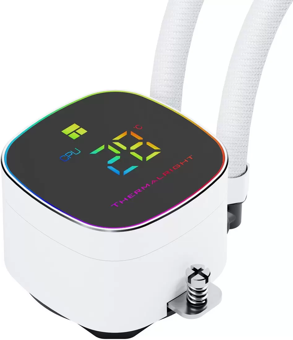Система жидкостного охлаждения Thermalright Frozen Horizon 360 Digital ARGB (белый) фото