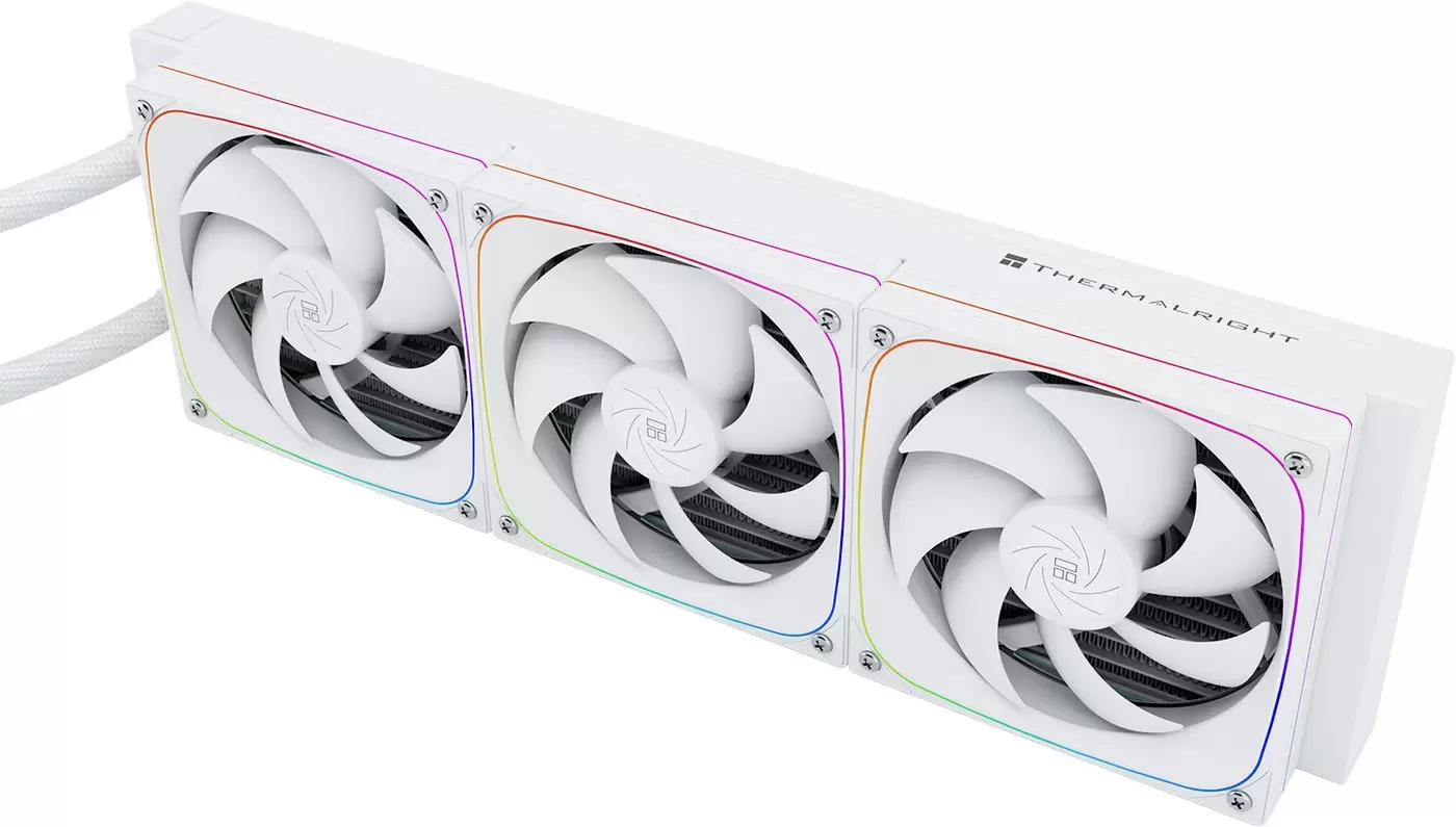 Система жидкостного охлаждения Thermalright Frozen Horizon 360 Digital ARGB (белый) фото