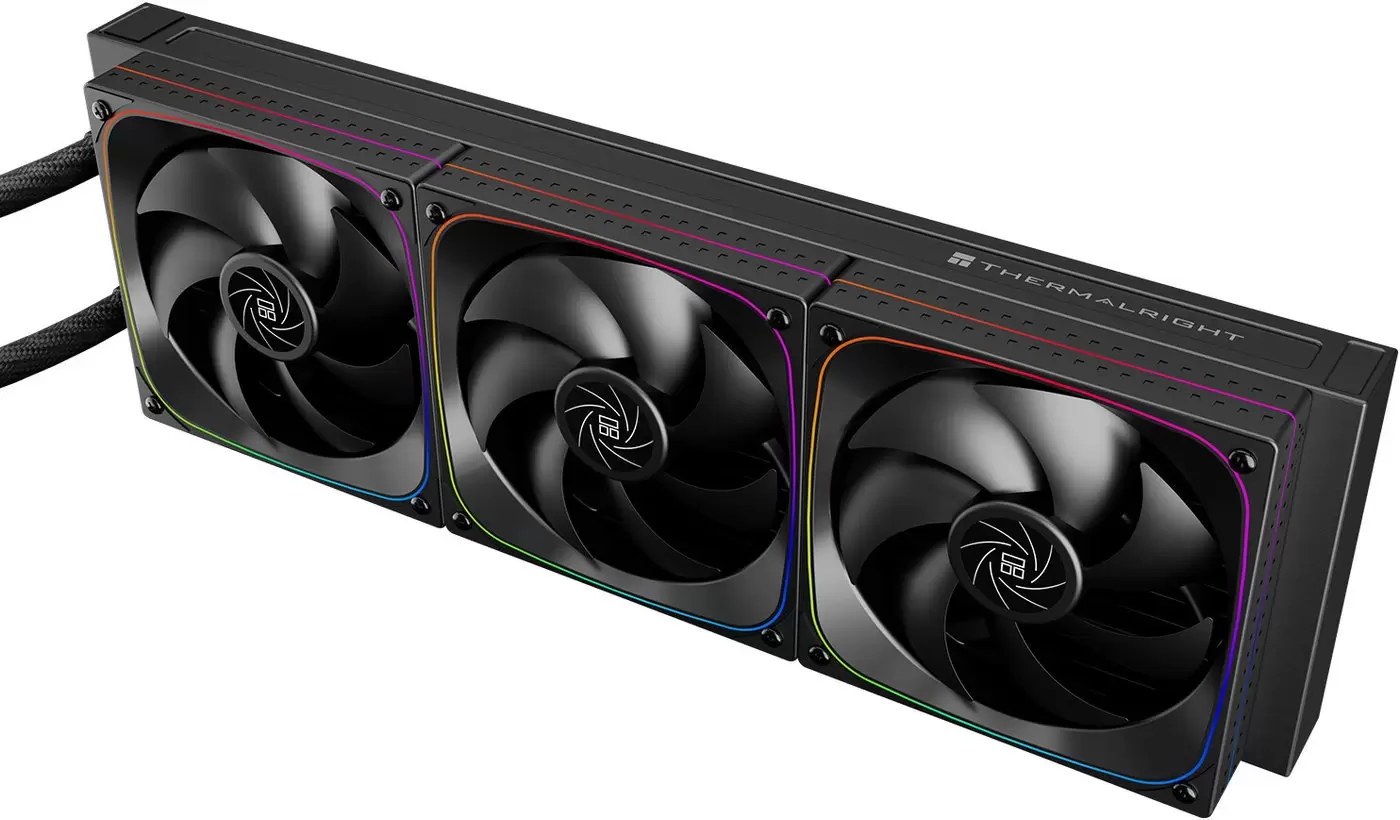Система жидкостного охлаждения Thermalright Frozen Horizon 360 Digital ARGB (черный) фото