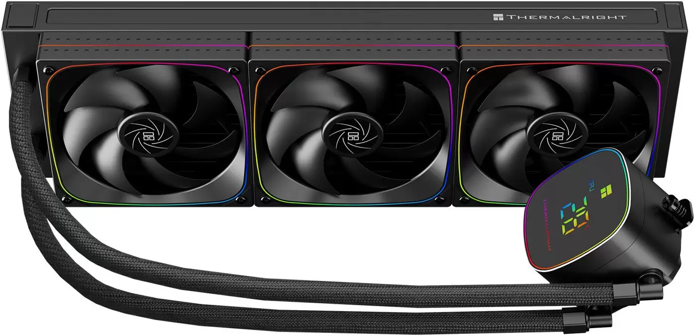 Система жидкостного охлаждения Thermalright Frozen Horizon 360 Digital ARGB (черный) фото